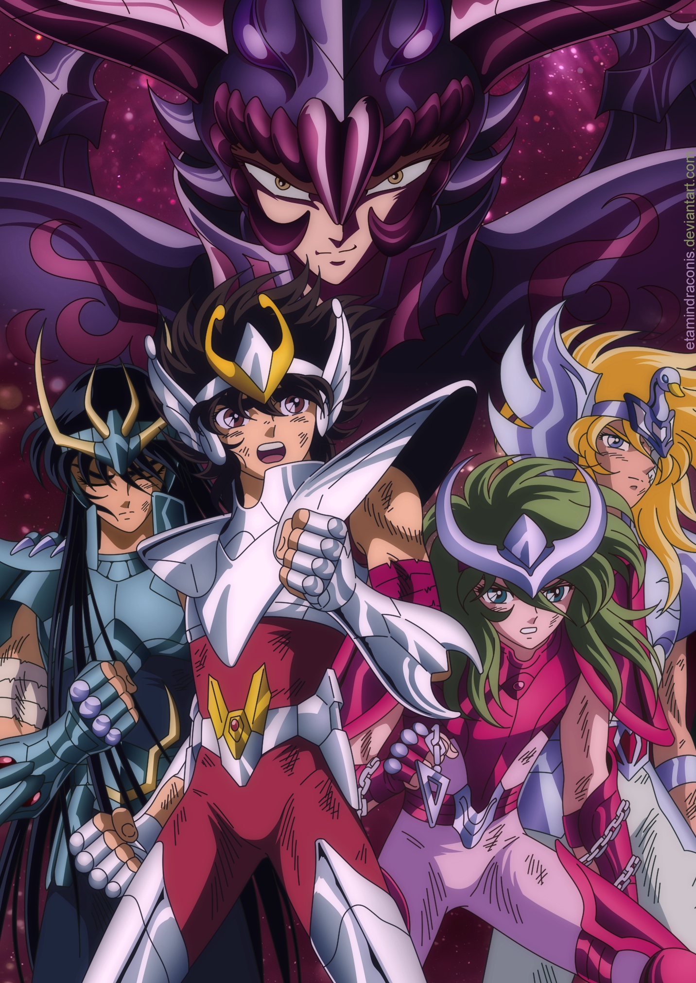 Chapitre Hadès | Personnages | Fanarts de EtaminDraconis | Pharaon Website